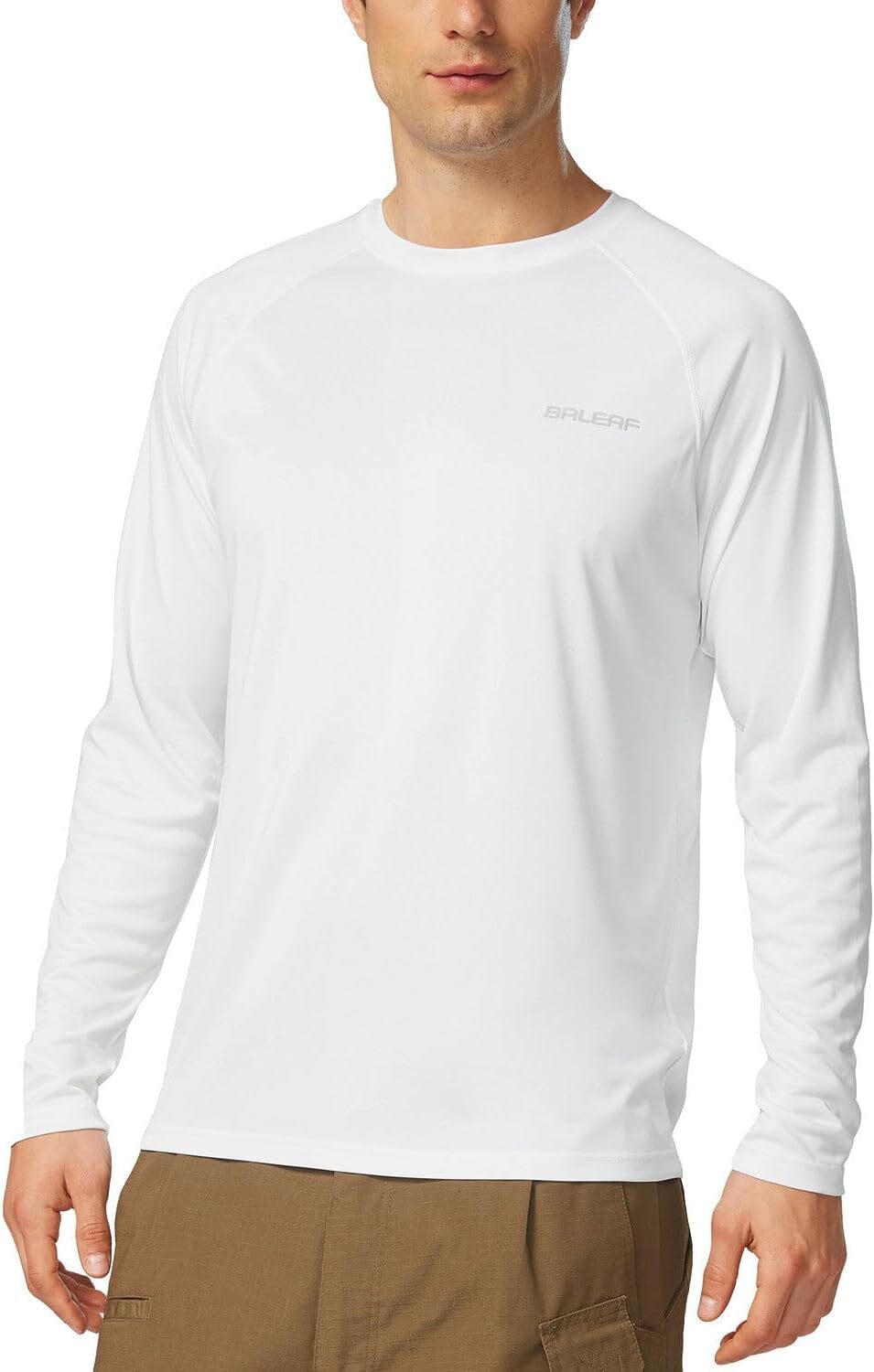 Men's UPF 50+ Sun Protection Hoodie ?C Long Sleeve Rash Guard for Fishing Hiking gallery