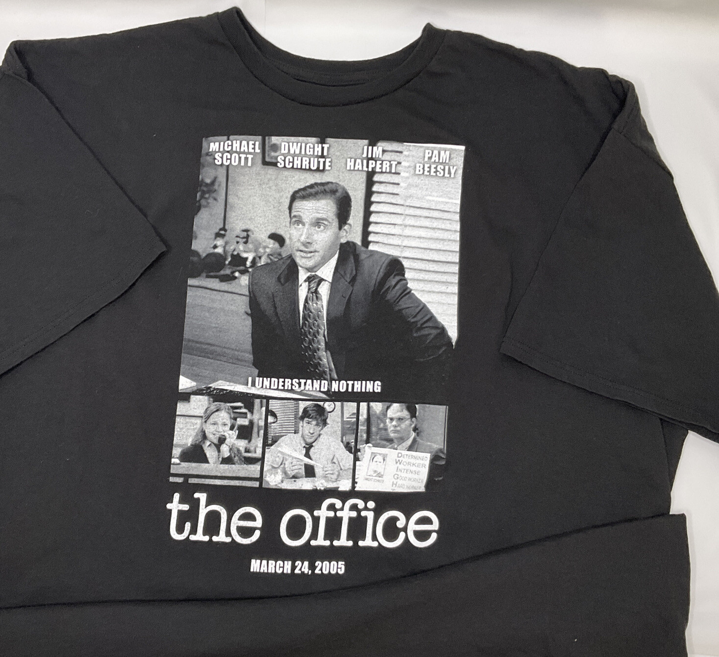 The Office T-Shirt 3XL Premier Day 2005 Tee Michael Scott I Understand Nothing gallery