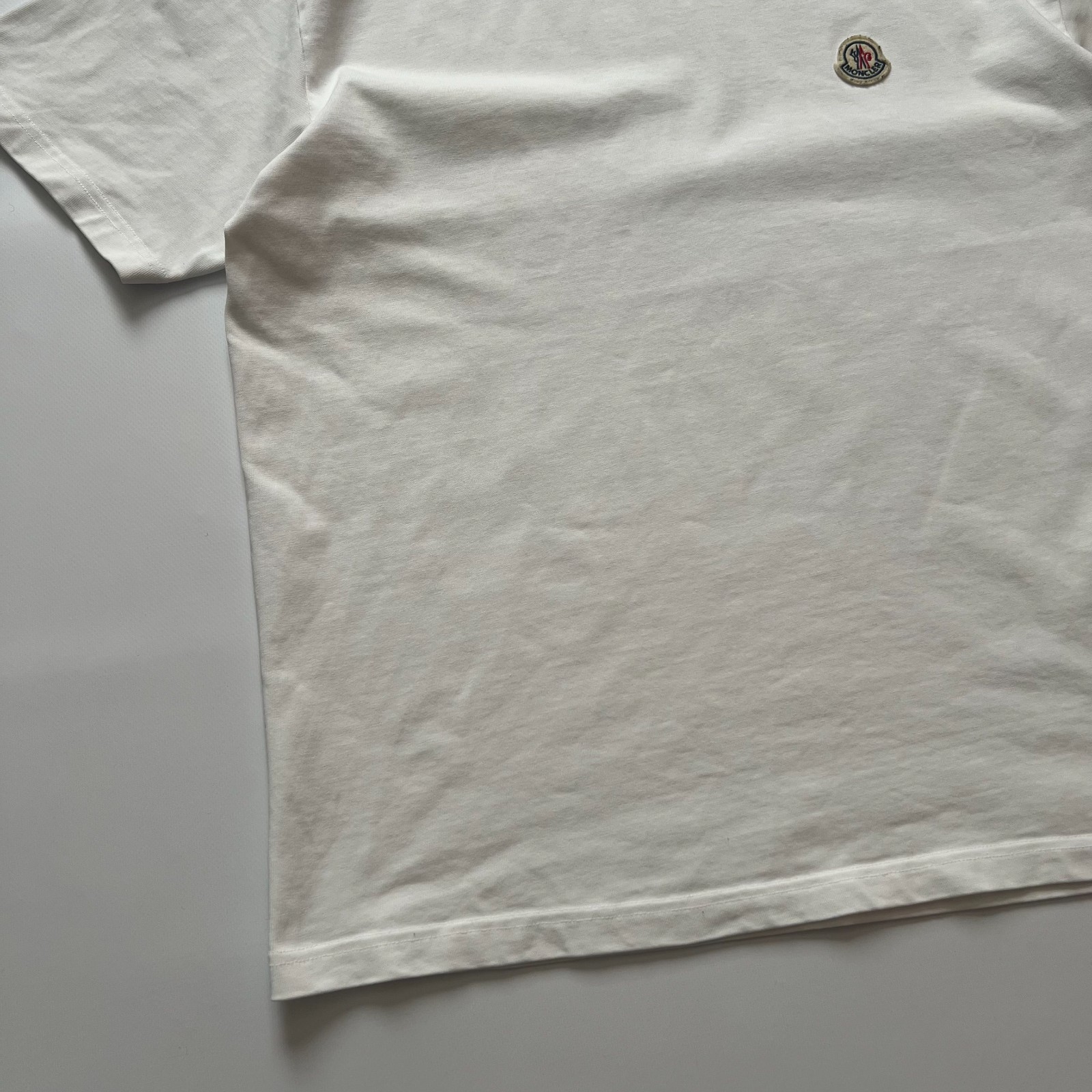 Moncler Logo T-Shirt SS White - Size XL gallery