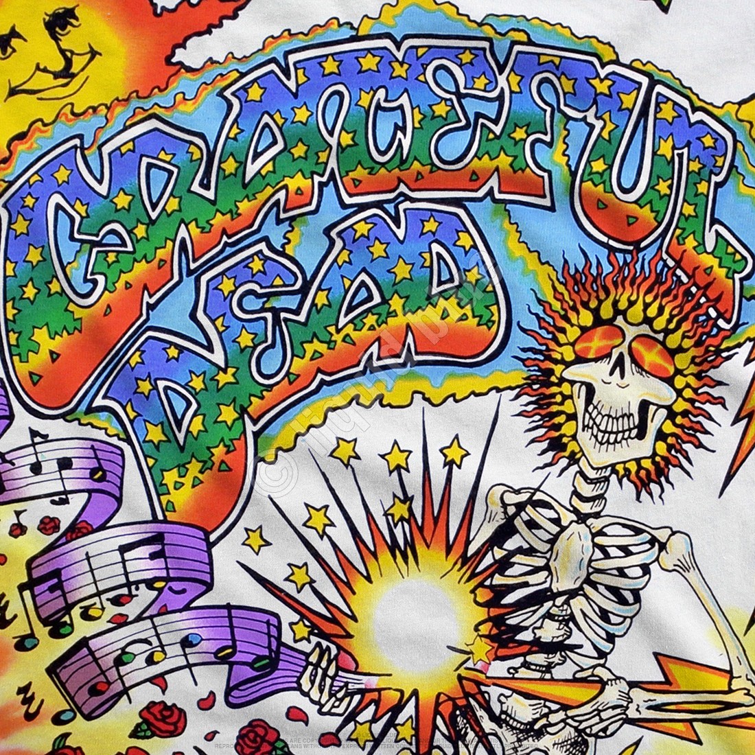 Grateful Dead Summer Tour 92 Tie-Dye T-Shirt Liquid Blue gallery