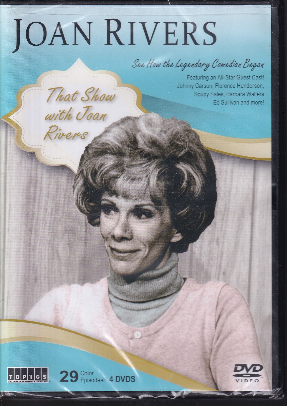 Joan Rivers: That Show with Joan Rivers  4-DVD SET, TV Show 1968 – 1969 [E1]