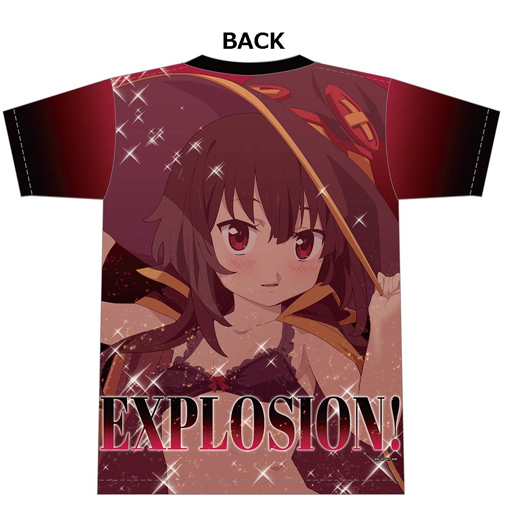 Megumin Full Graphic T-Shirt KonoSuba Anime Apparel gallery
