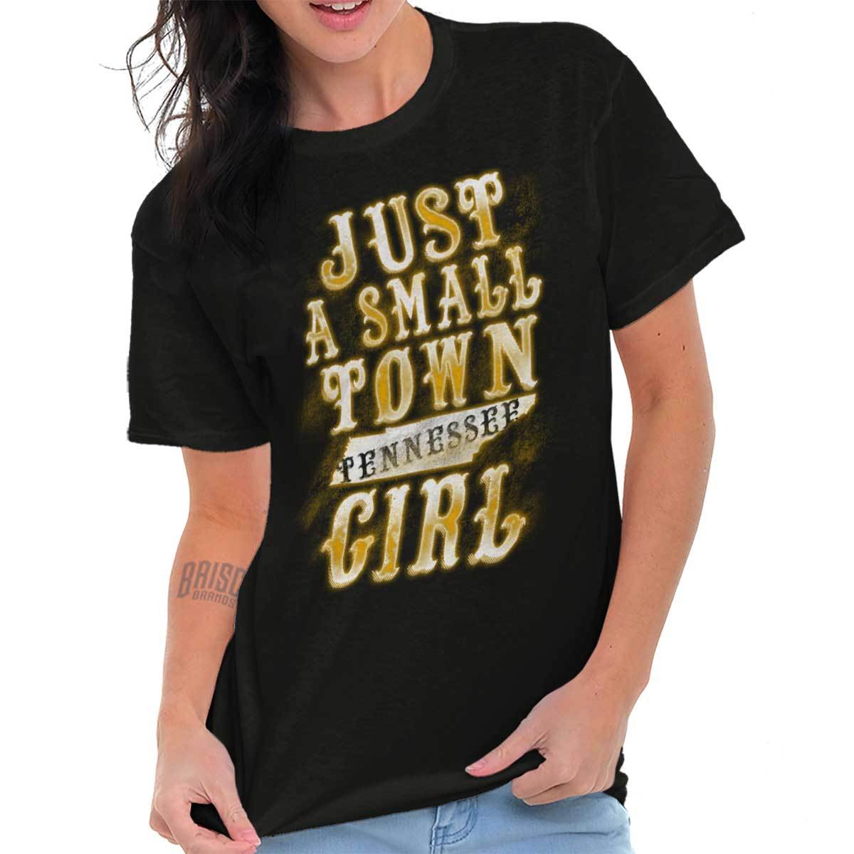 Small Town Tennessee Girl Southern Vacation Womens or Mens Crewneck T Shirt Tee gallery