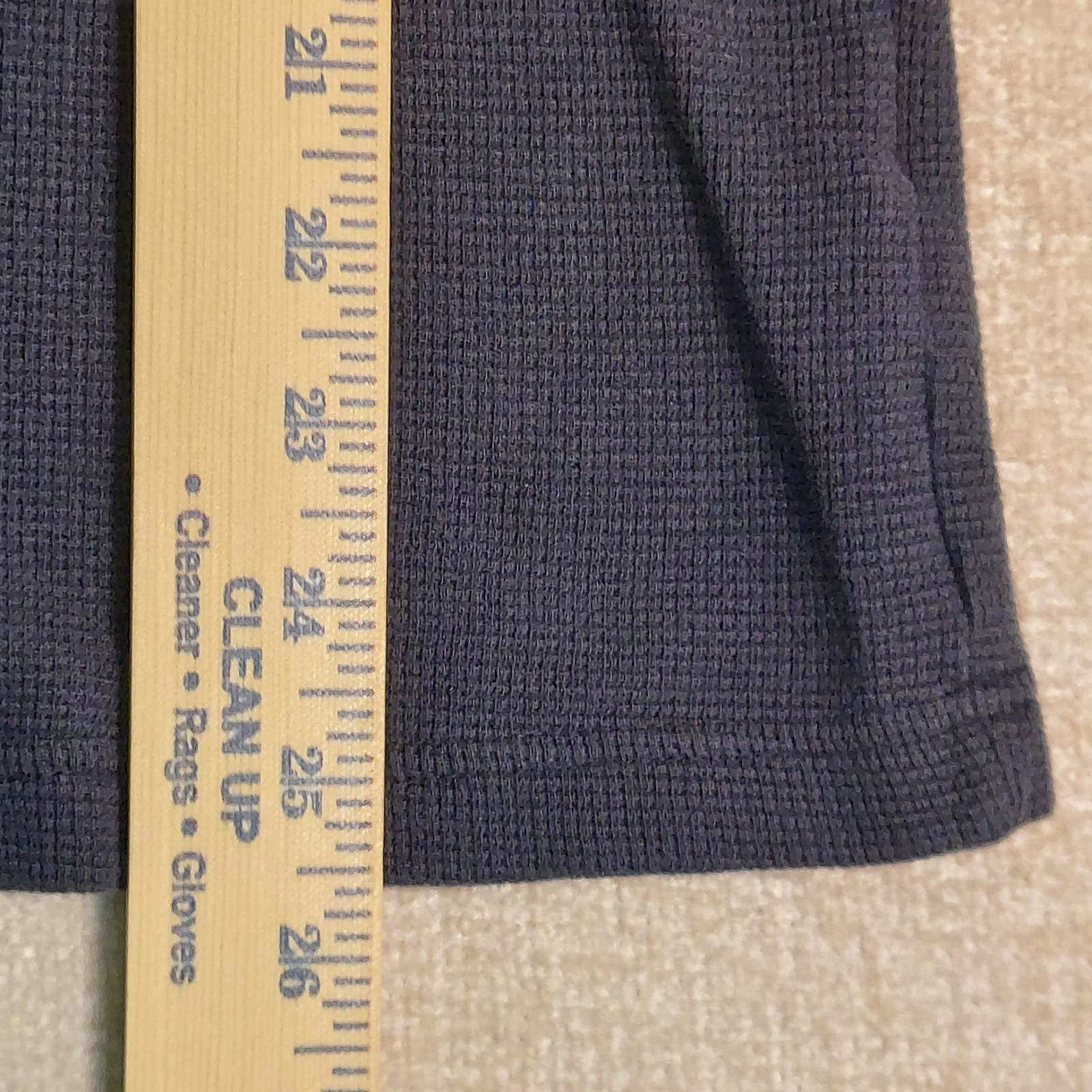 Vintage Harley-Davidson Mens L Black Waffle Knit Thermal Henley Long Sleeve gallery