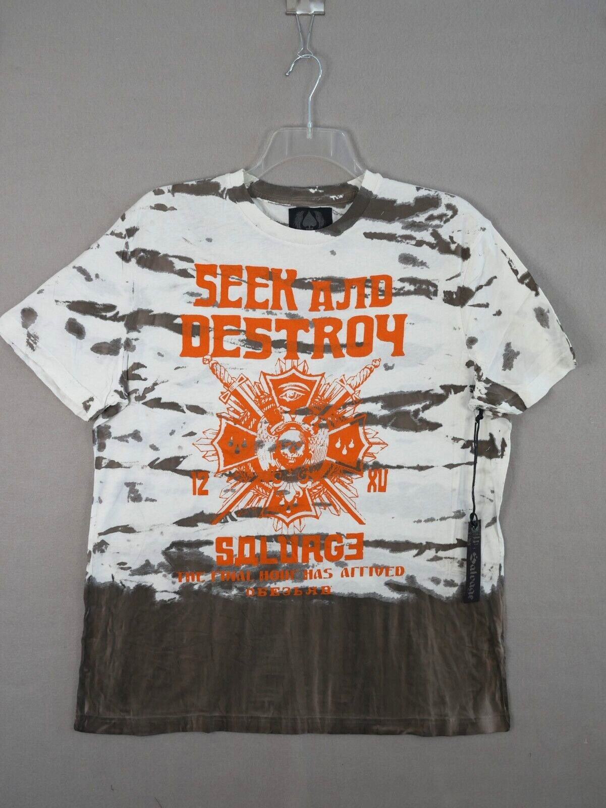 Genuine Vintage Salvage Brand T Shirt "SHOGUN" Rust V51T425 Size XXL gallery