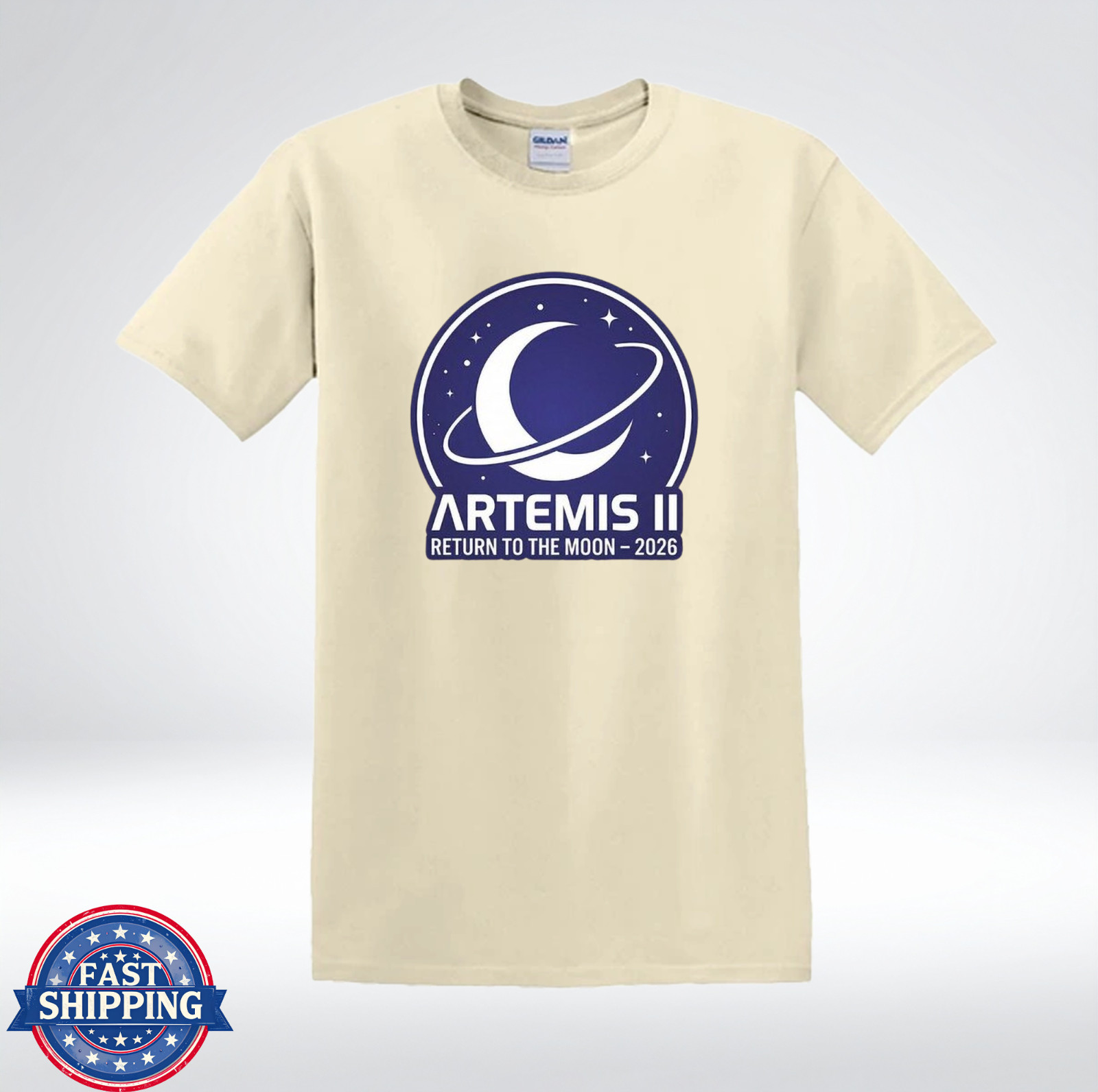 Artemis II Return To The Moon 2026 Space Mission Graphic T-Shirt gallery