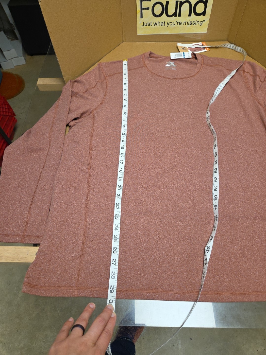 Zeroxposur Brushed Fleece Stretch Layering Shirt Henna Mlng Size 2XL NWT SOFT gallery