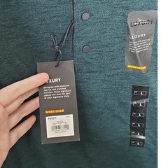 Marc Anthony Men’s Cotton Blend Teal Slim-Fit Snap Henley Shirt With Tags Large