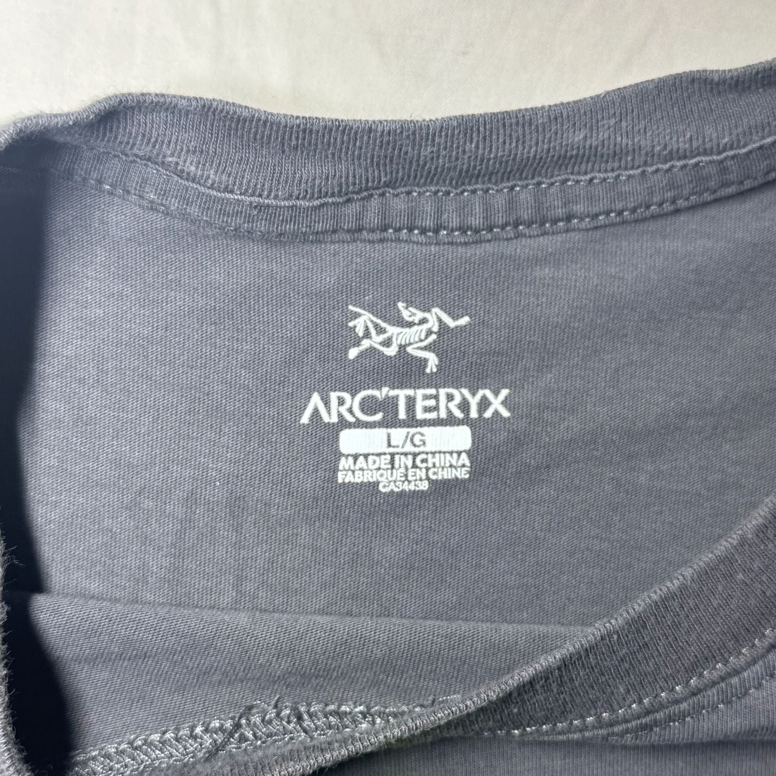 Arc'teryx Remige Word Head Geometric Mountain Graphic T-Shirt gallery