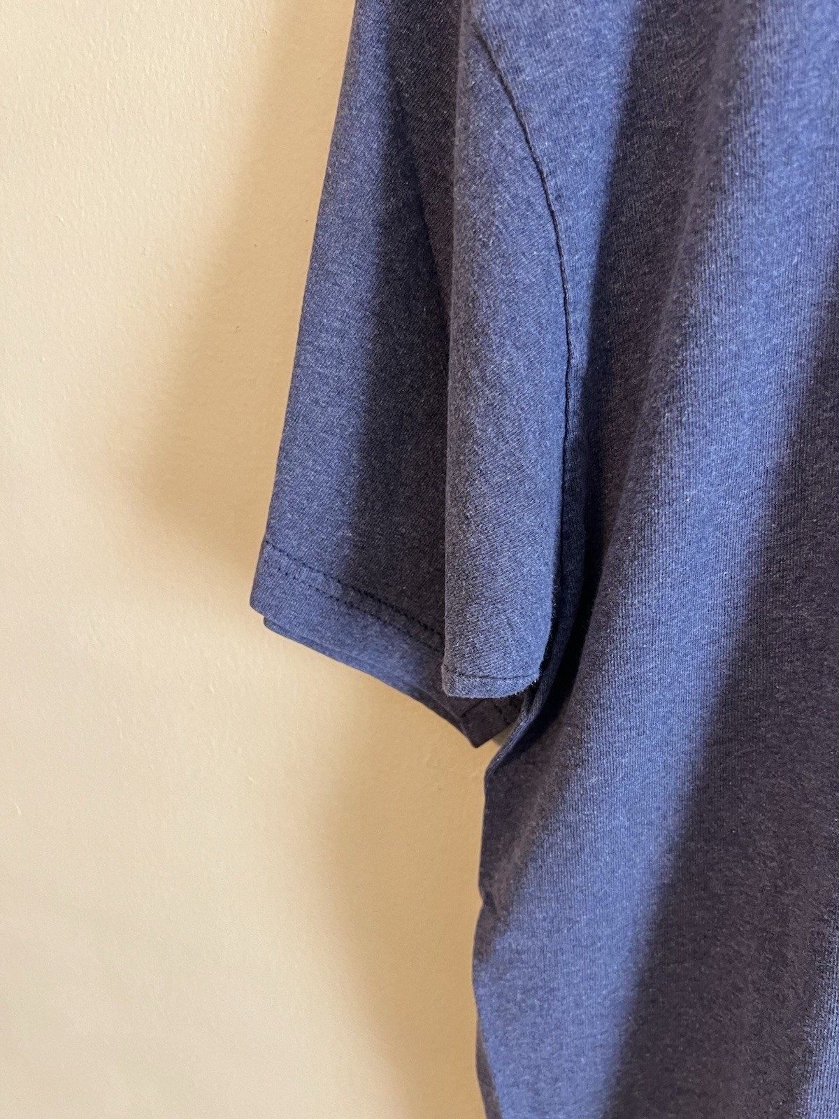 Vintage 90s Brooks Brothers Blank T Shirt Sz L Blue 100% Combed Cotton USA Made gallery