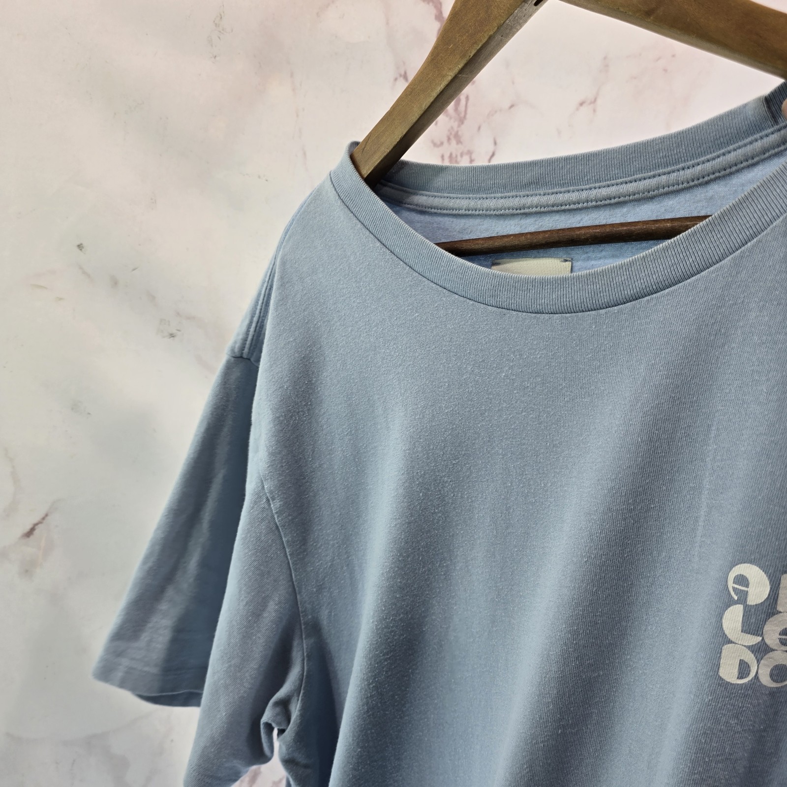 Aime Leon Dore T Shirt Mens XL Light Blue Short Sleeve Crew Neck Cotton gallery