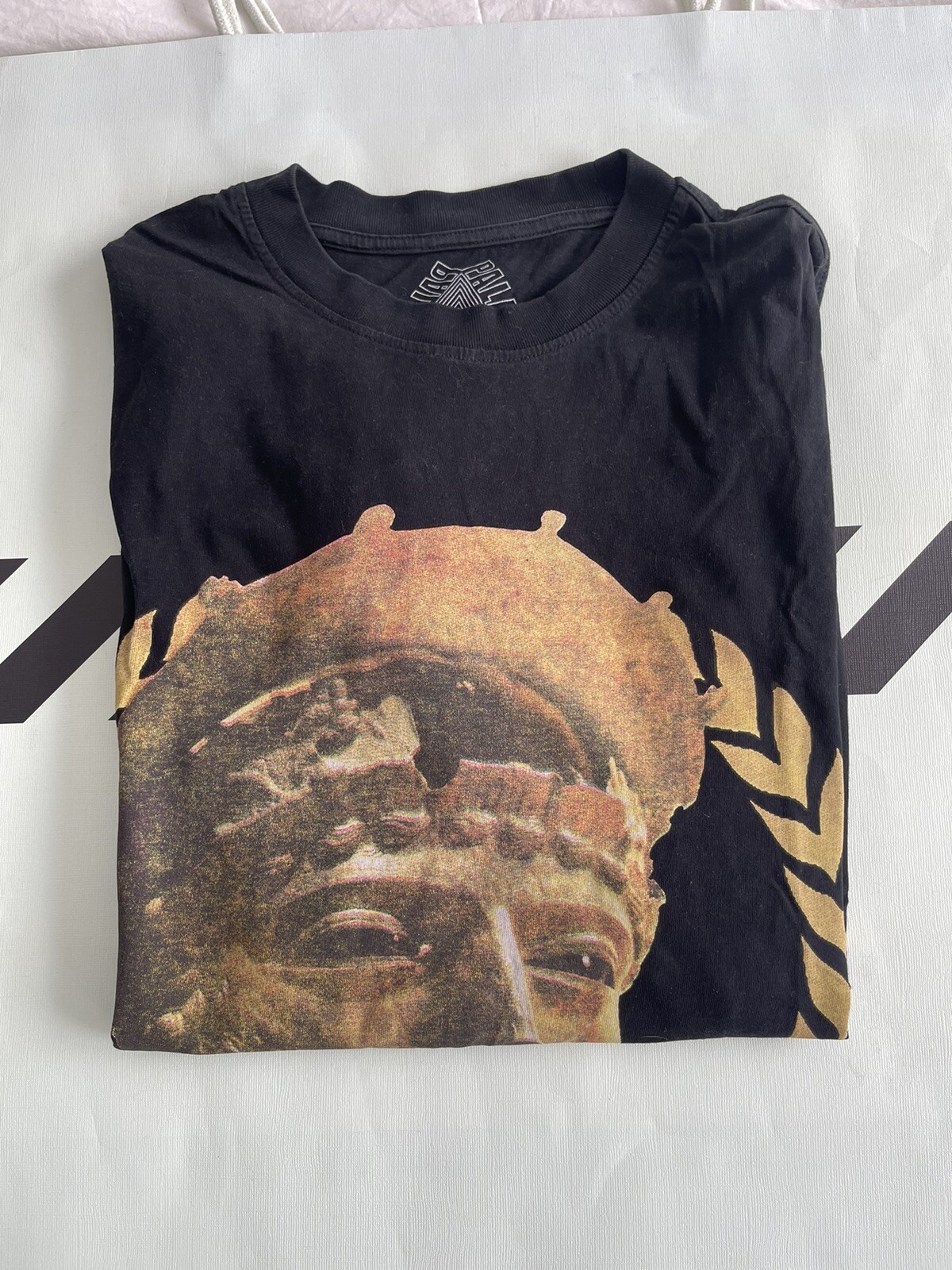 Palace Greek God Smoking Long Sleeve T Shirt Sz M 100 % Authentic gallery