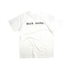 “Office Space/ Work Sucks” Large T-shirt