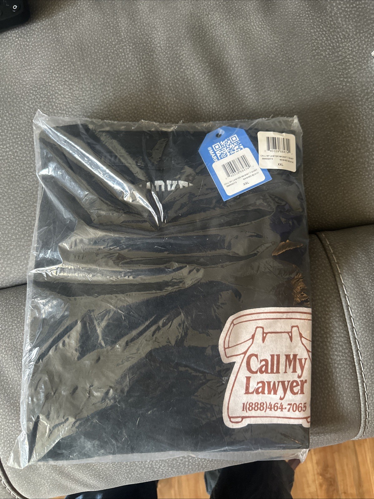 NWT MARKET Call My Lawyer T-Shirt Size XXL U8