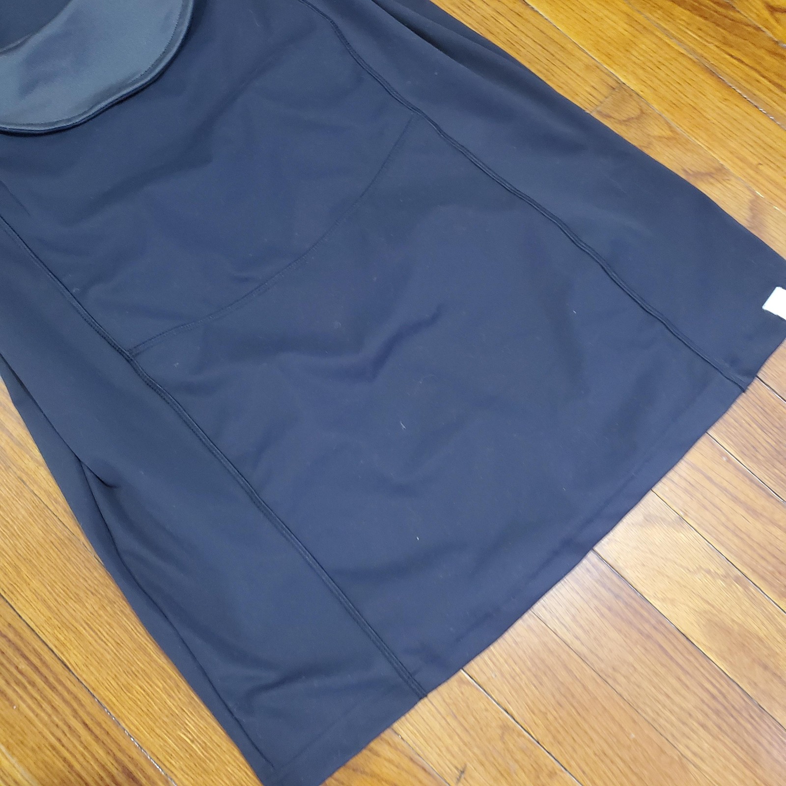 Lalabu Babywearing Shirt Mens Medium Black V Neck Kangaroo Pouch Dad Tee Pocket gallery