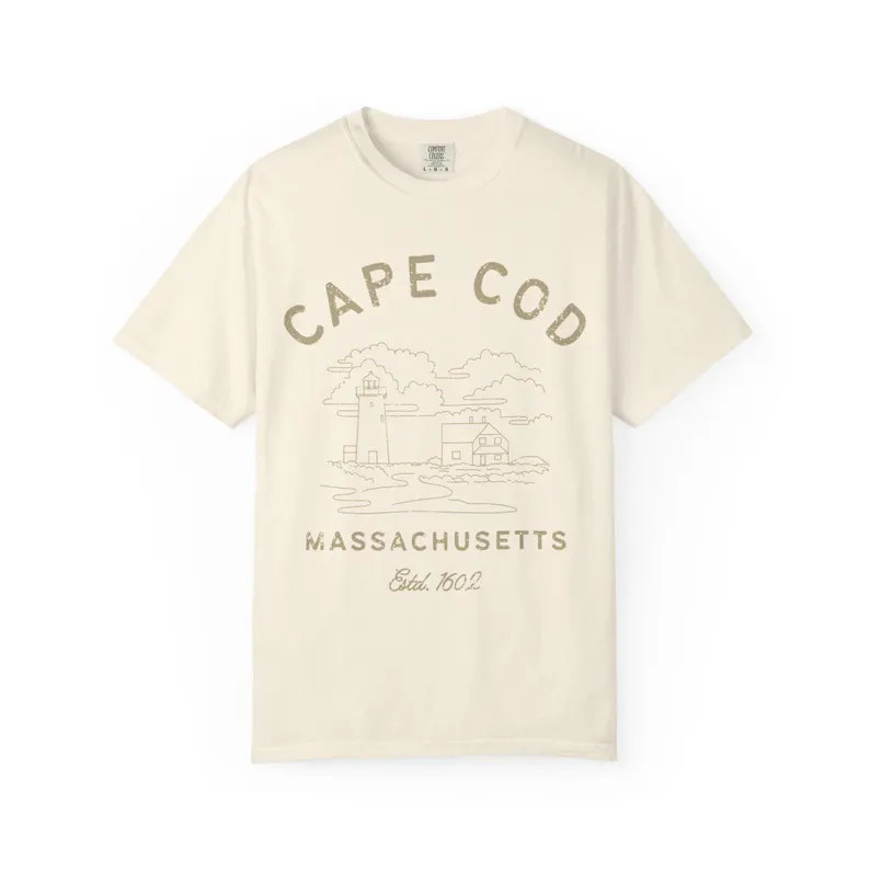 Coastal Trendy Beach Ocean Summer Vacation Gift Comfort Tee gallery