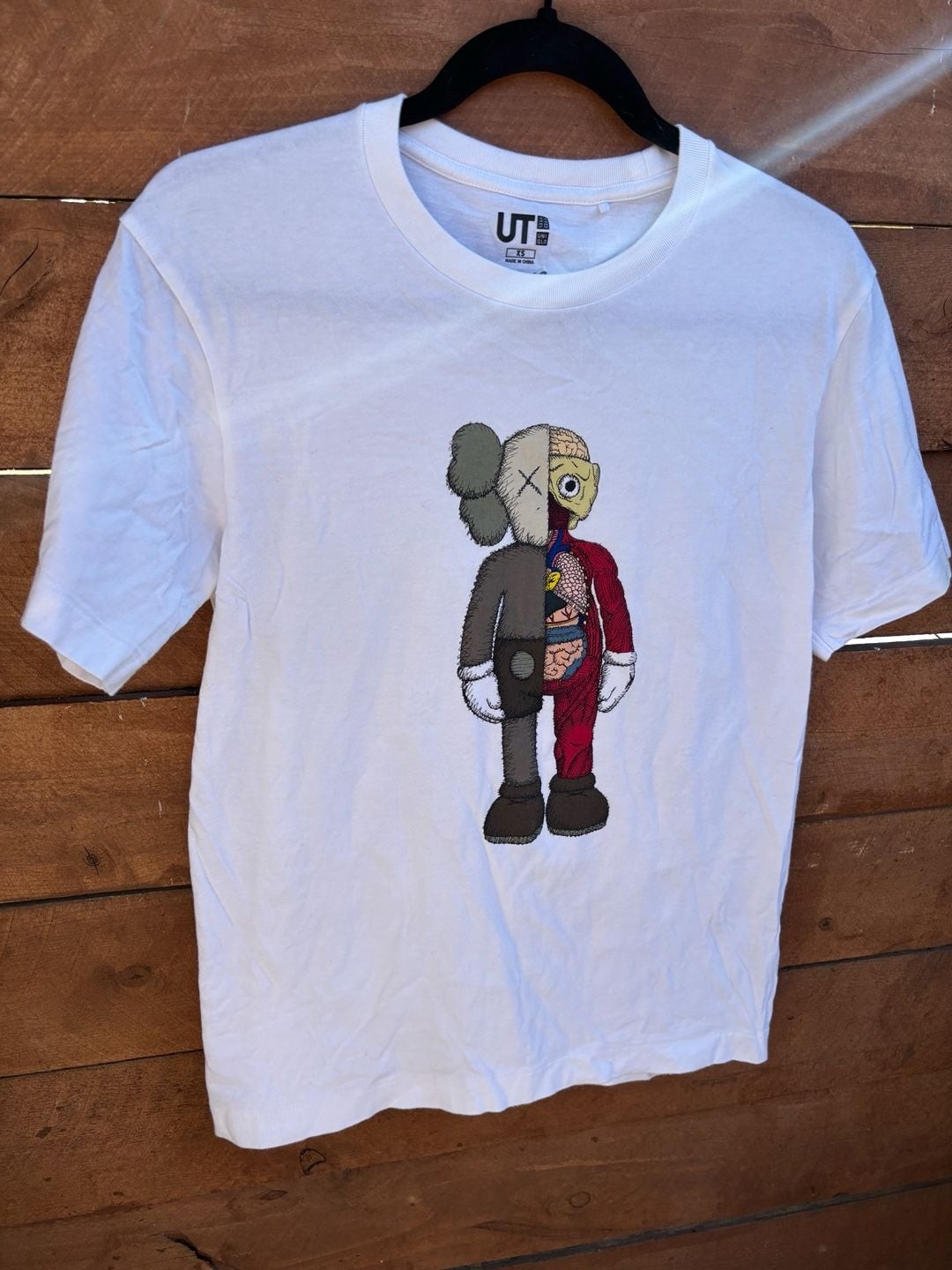 Uniqlo x KAWS UT Flayed Companion Graphic Tee White gallery
