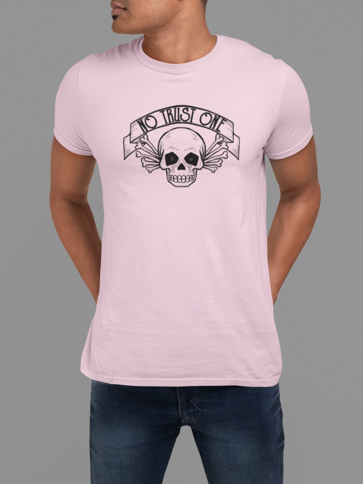 100% cotton No Trust One T-shirt, choose your color and size FC029 gallery