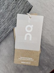 On Cloud Core T Heather Grey T Shirt Men’s Size Small New