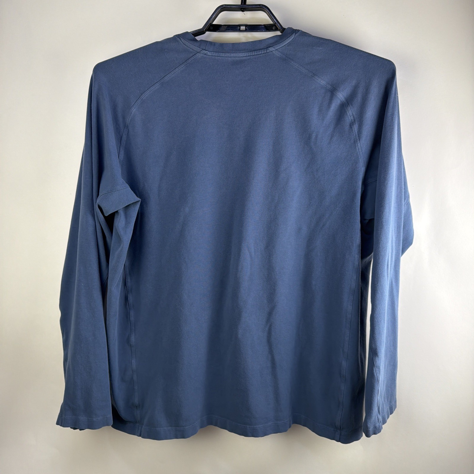 Arc'teryx Shirt Mens XL Blue Raglan Long Sleeve Cotton Blend T-Shirt Base Layer gallery