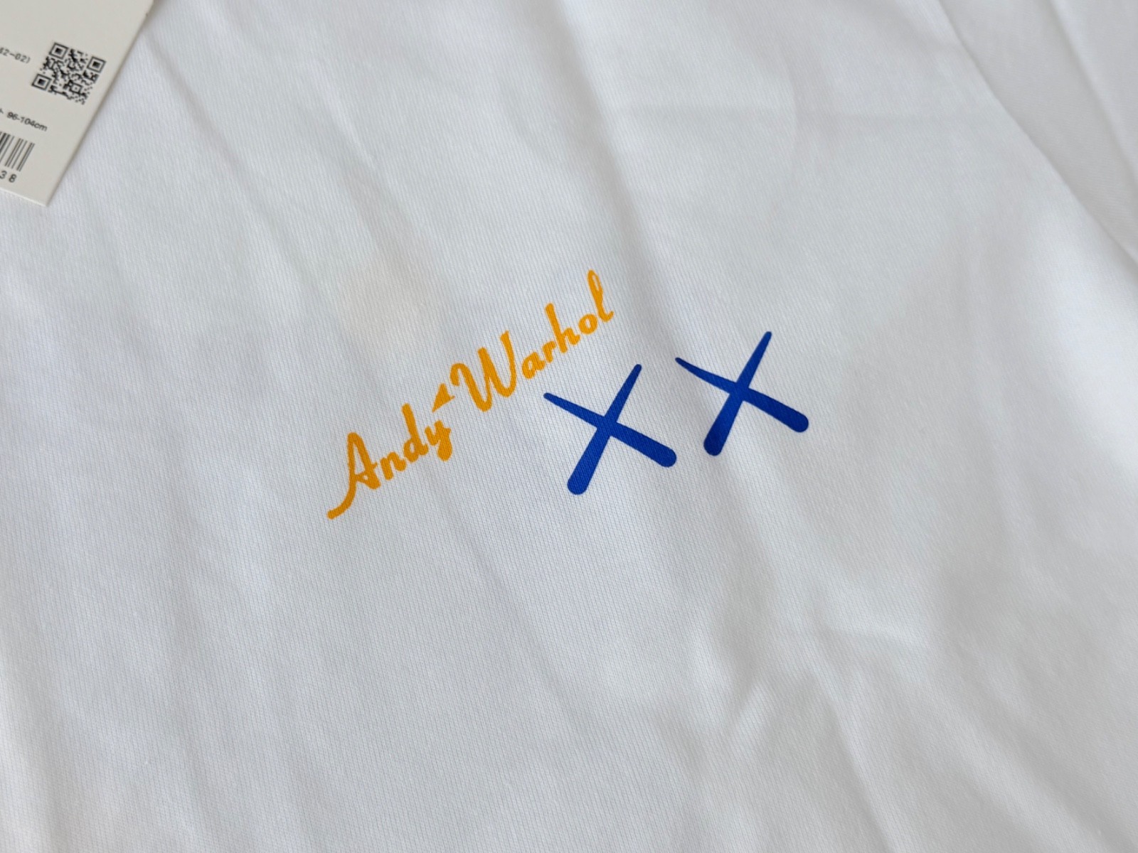 KAWS x Andy Warhol x UNIQLO NWT Mens T-Shirt Size L White gallery