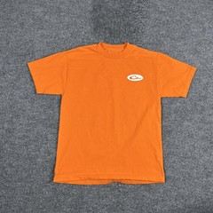 Drake Shirt Mens Medium Orange Logo Graphic Hunting Outdoor Cotton Tee