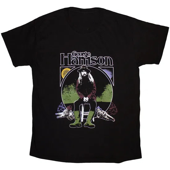 70s George Harrison Short Sleeve Shirt Unisex Concert S-5XL SE132