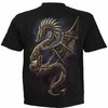 Spiral Direct Dragon Fire Cogs Mechanical Fantasy Dark Steampunk Shirt 2