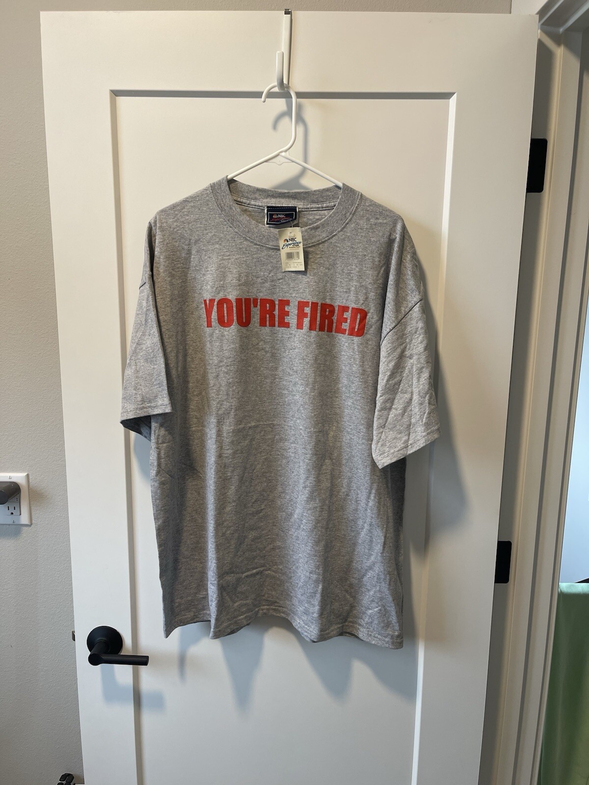 NEW Donald Trump The Apprentice You're Fired Shirt - XL - NBC Store - 2004 - NWT gallery