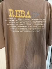 Reba Tour T-Shirt Size Extra Large Country Music