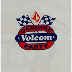 Volcom Mens Large White Fifth Gear SST Party Racing Graphic Shirt 2024 NWT