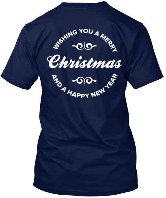 Merry Christmas 2017 Tee T-Shirt Made in the USA Size S to 5XL
