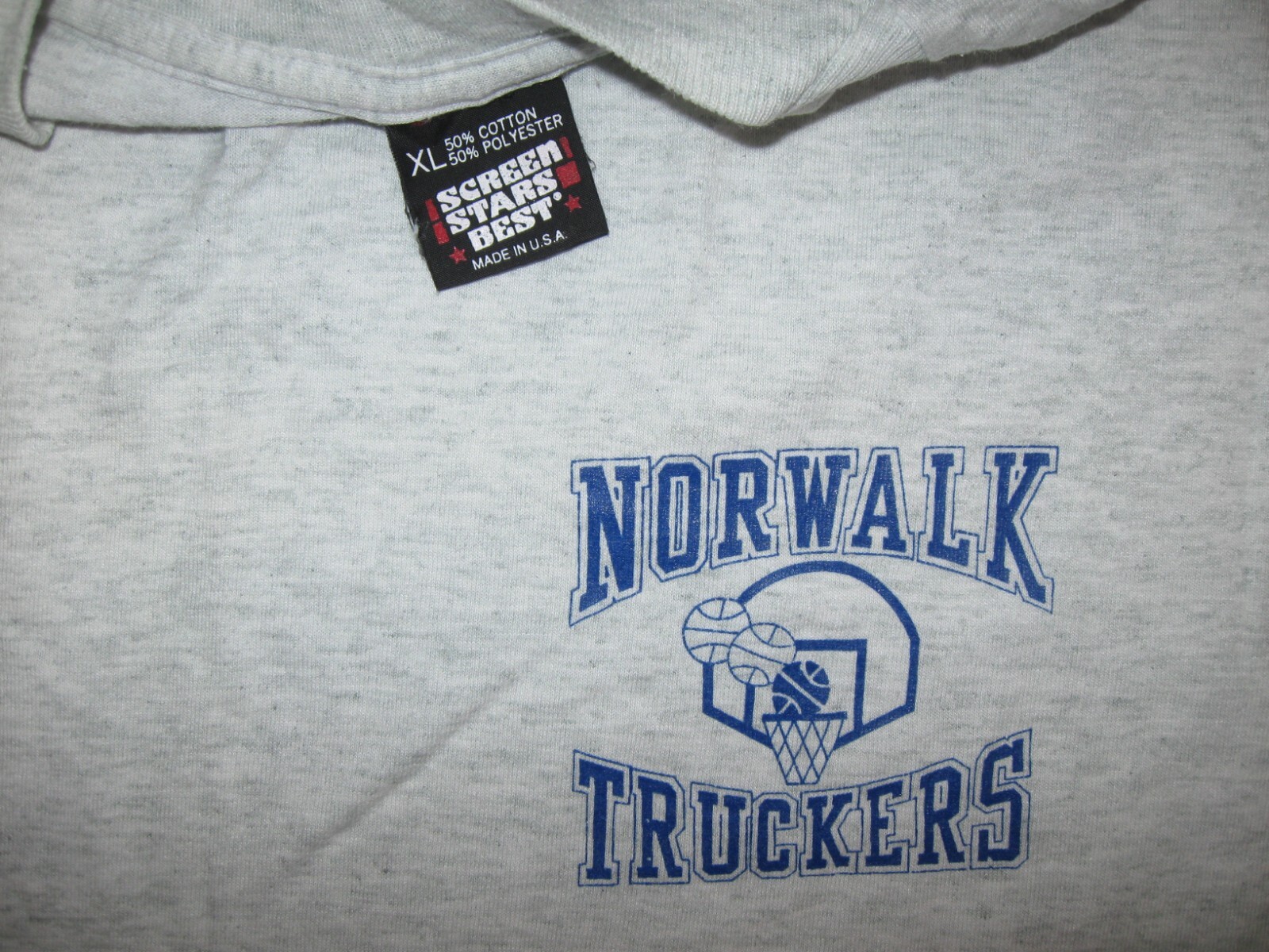 NORWALK TRUCKERS Basketball Ohio High School vintage Shirt Men's XL SCREEN STARS gallery
