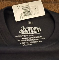 Seinfeld TV Show ( Kramer ) Men’s Graphic Black T-Shirt Medium