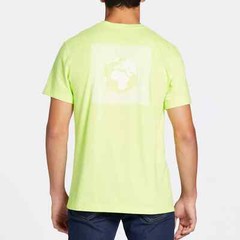 Alpine Design Men’s Short Sleeve EARTH Graphic T-Shirt, Lime Green – LARGE