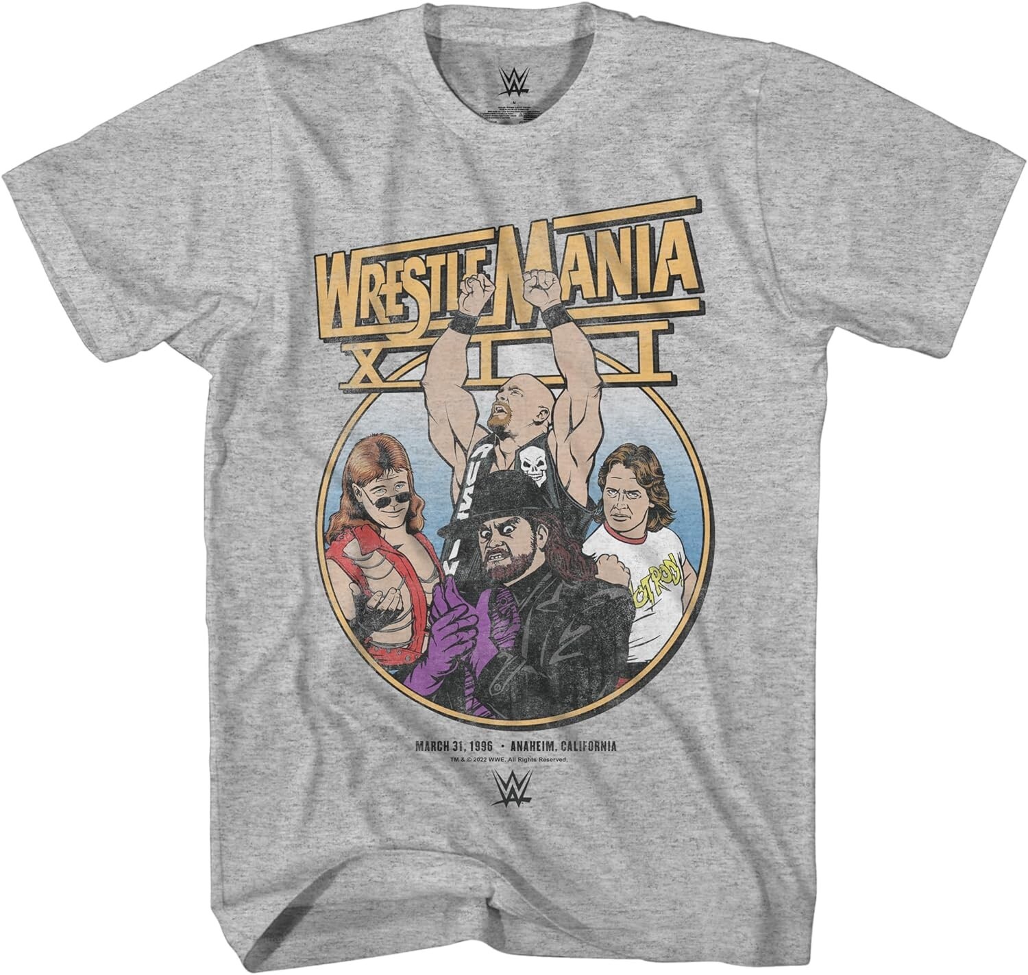 WWE Wrestlemania Retro Stone Cold Steve HBK Austin Piper Undertaker Wrestling Sm