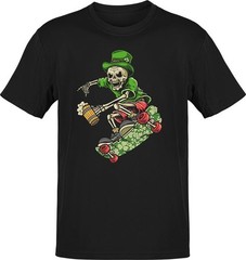 Bella Canvas No Rules Skully Skater Old School Graphic Tee