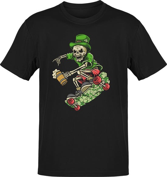 Bella Canvas No Rules Skully Skater Old School Graphic Tee