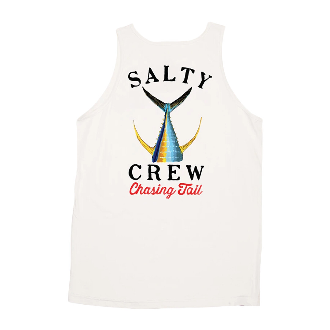 Salty Crew "Tailed" Tank Top (White) Graphic Sleeveless Tee gallery