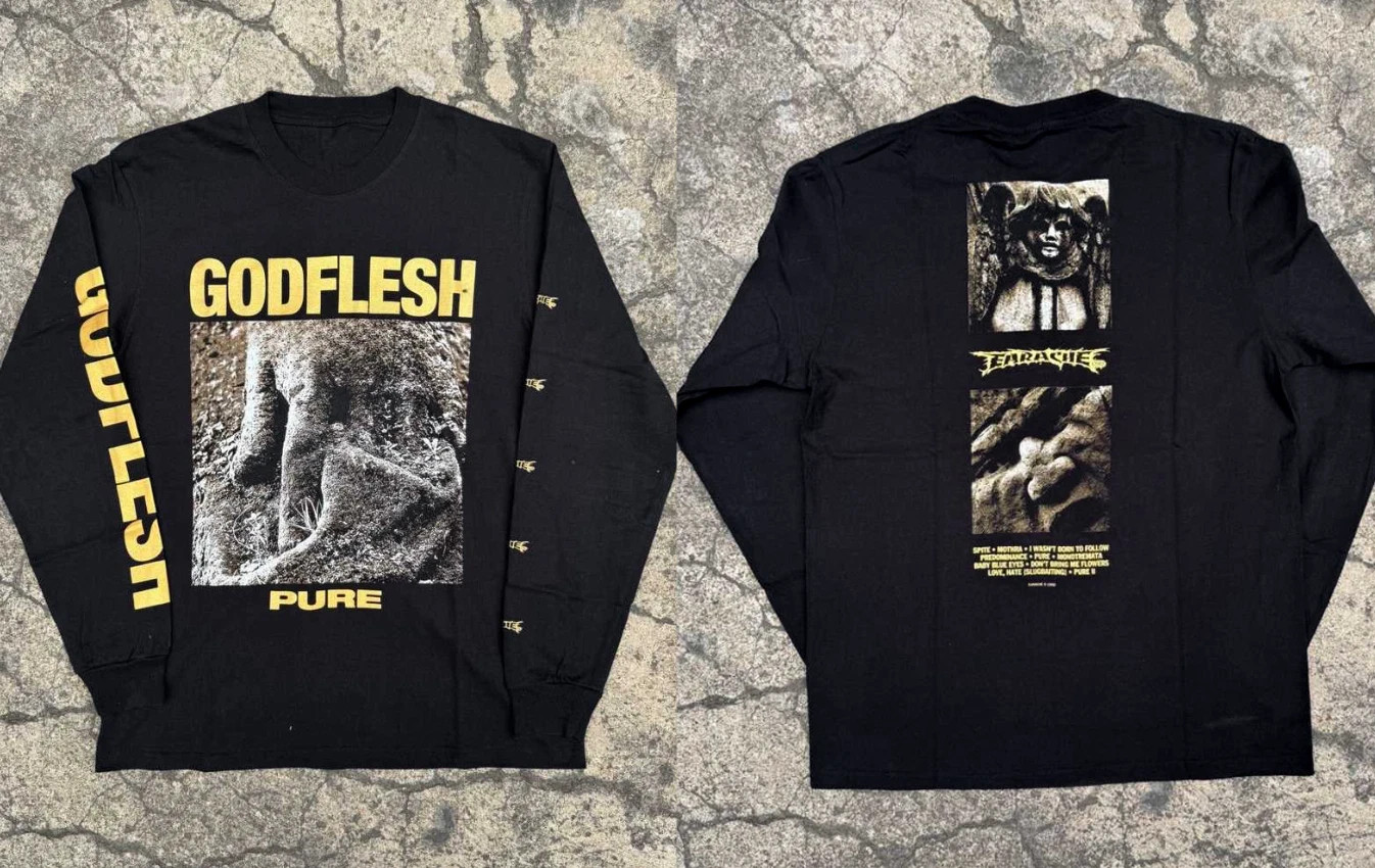 Band Tees GODFLESH PURE Long sleeve Unisex T-Shirt S-5XL TU1570