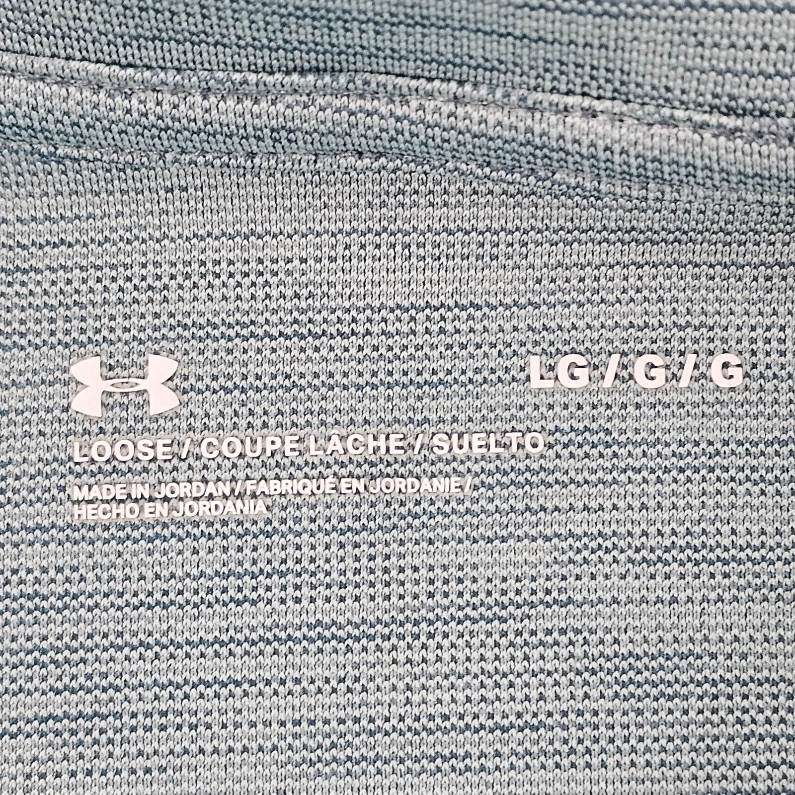 Under Armour Loose Green Long Sleeve 1/4 Zip Collared Performance T-Shirt Mens L gallery