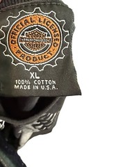 Vintage Rare Harley Davidson Tee Large 1998 Motorcycle Racing Small Hole See Pic