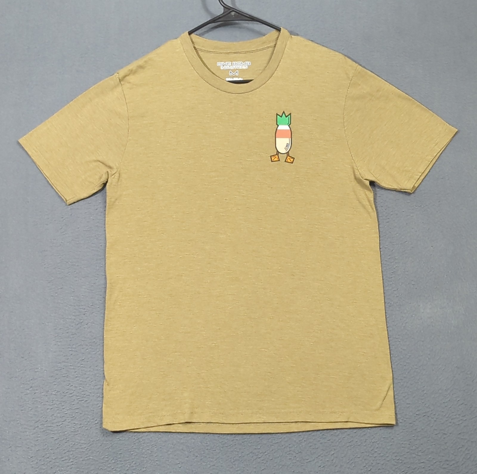 Dive Bomb Industries T-Shirt Men's M Greenish Brown Mallards Print gallery