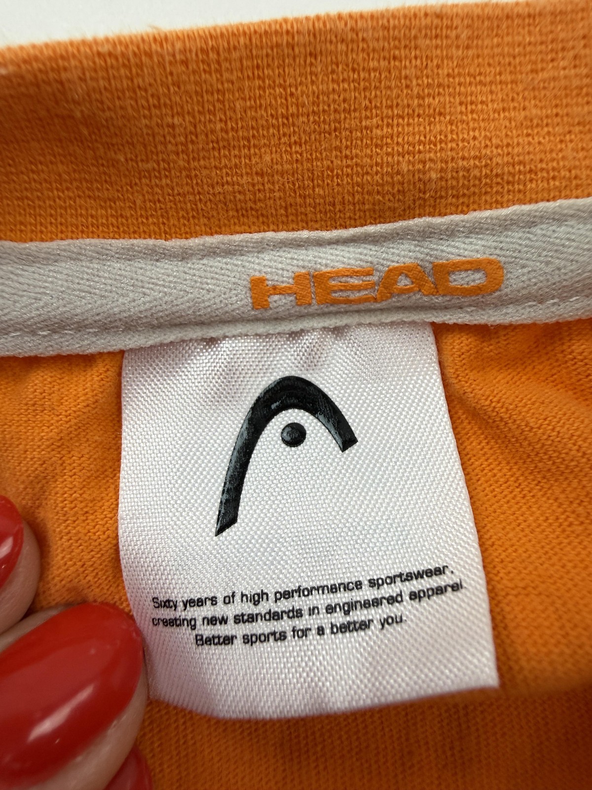 Head Shirt Mens Medium Orange Skyline Graphic Tee Scraper City Urban Tennis gallery