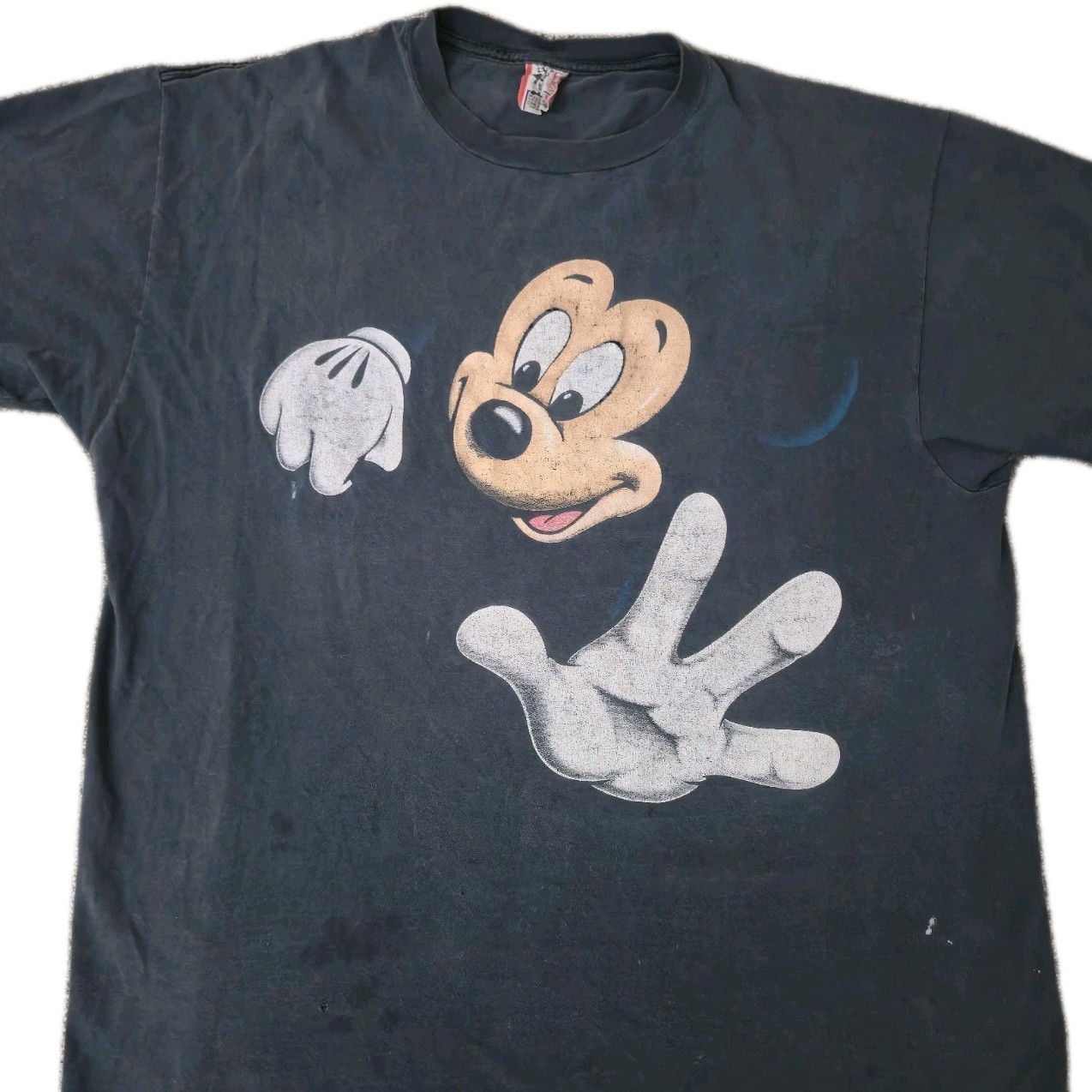 RARE VTG 90s Mickey Mouse Full Body Tee Disney Parks Grail USA Made OSFA XL
