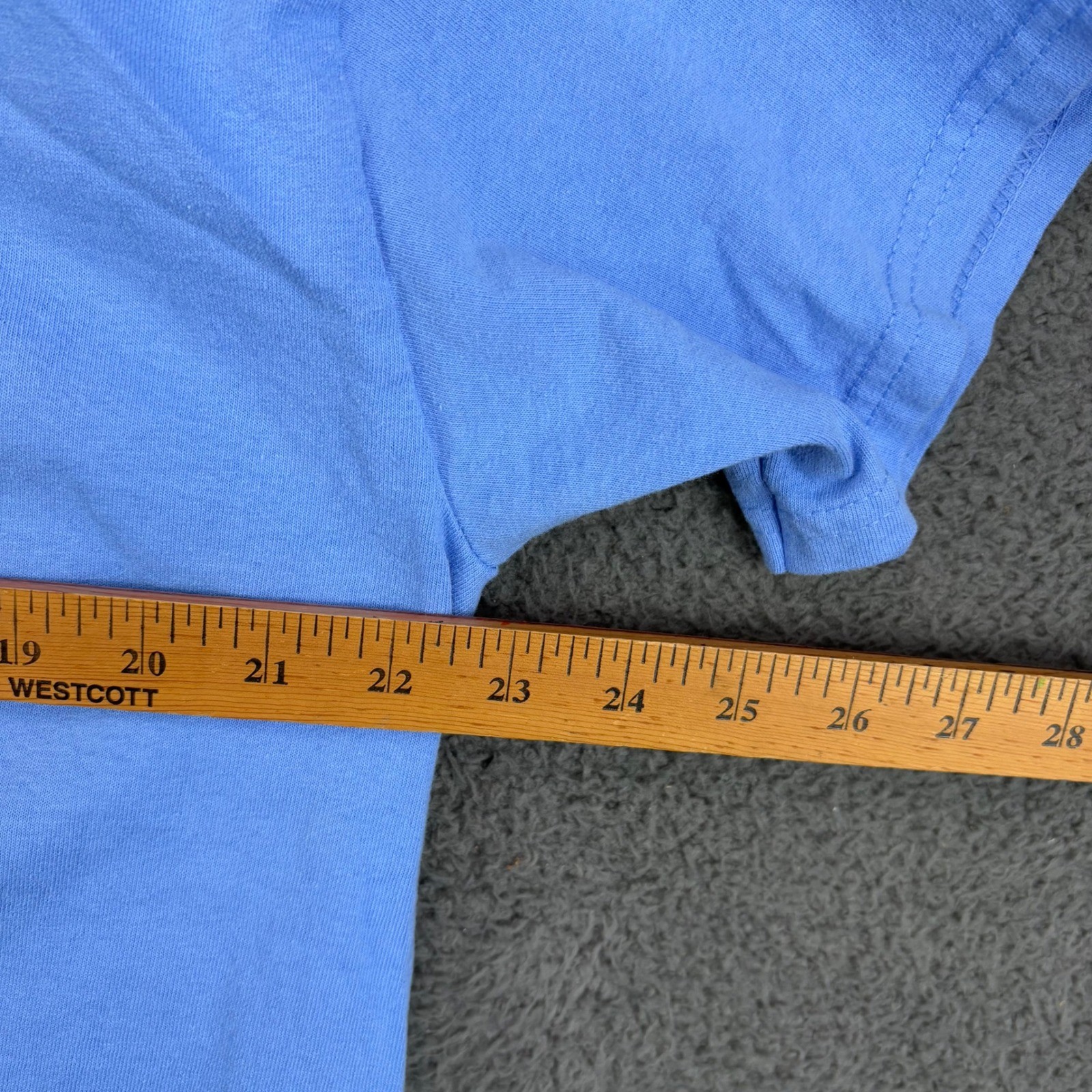 Big Johnson Vaccines Blue Graphic T-Shirt Mens XL Little Prick Humor Tee Gildan gallery