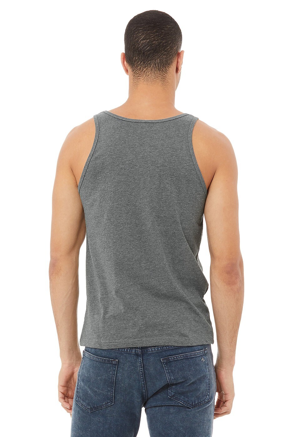 3 Pieces - BELLA + CANVAS 3480 Jersey Tank - Deep Heather gallery