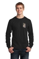 Thin Orange Line American Flag Search Rescue SAR Coast Guard Long Sleeve Shirt