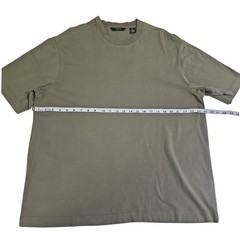 Axis LA Premium Olive Green Cotton Crew Neck T-Shirt Casual Basic Tee XL