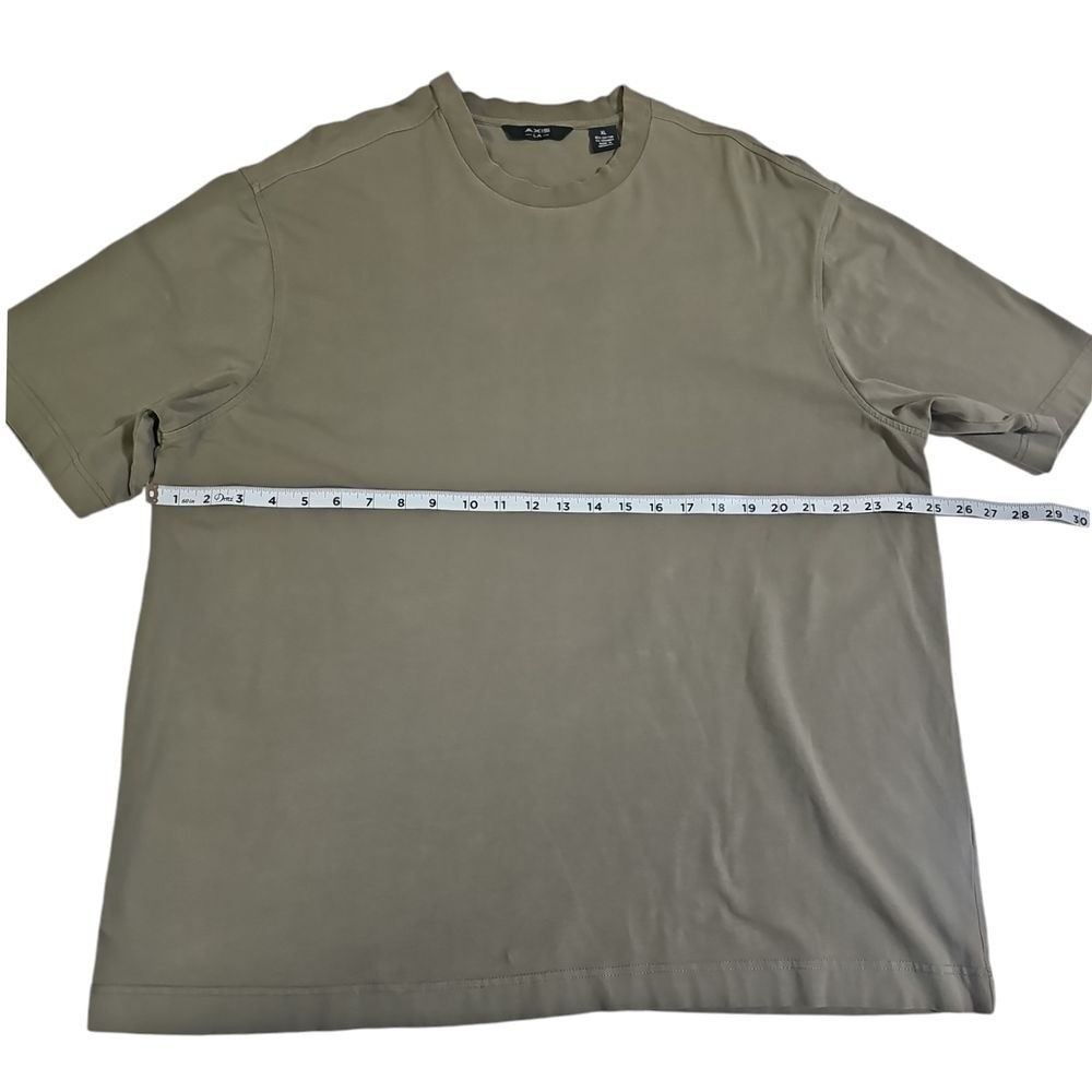 Axis LA Premium Olive Green Cotton Crew Neck T-Shirt Casual Basic Tee XL gallery